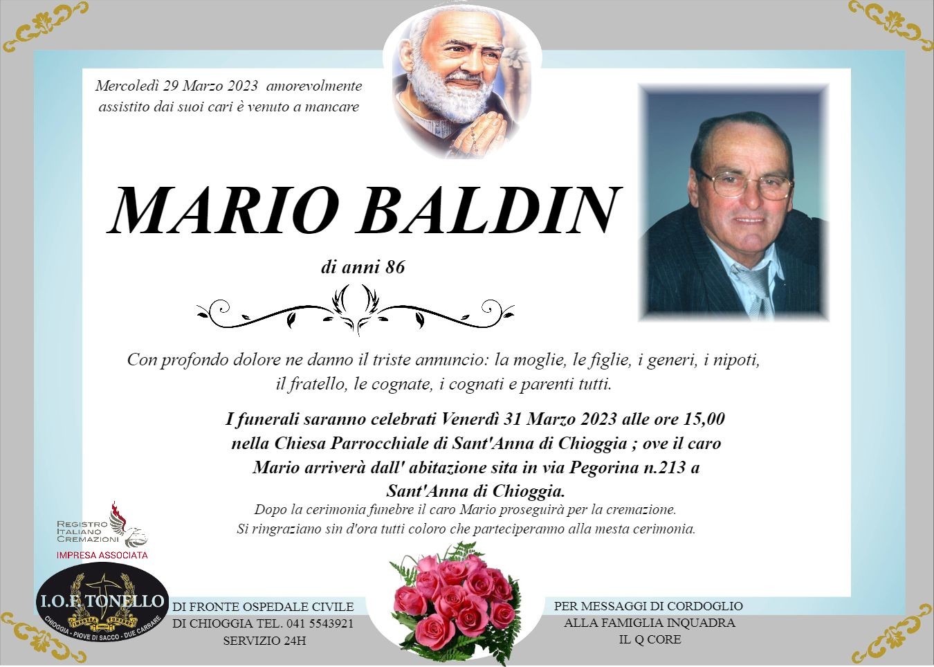 MANIFESTO MARIO BALDIN
