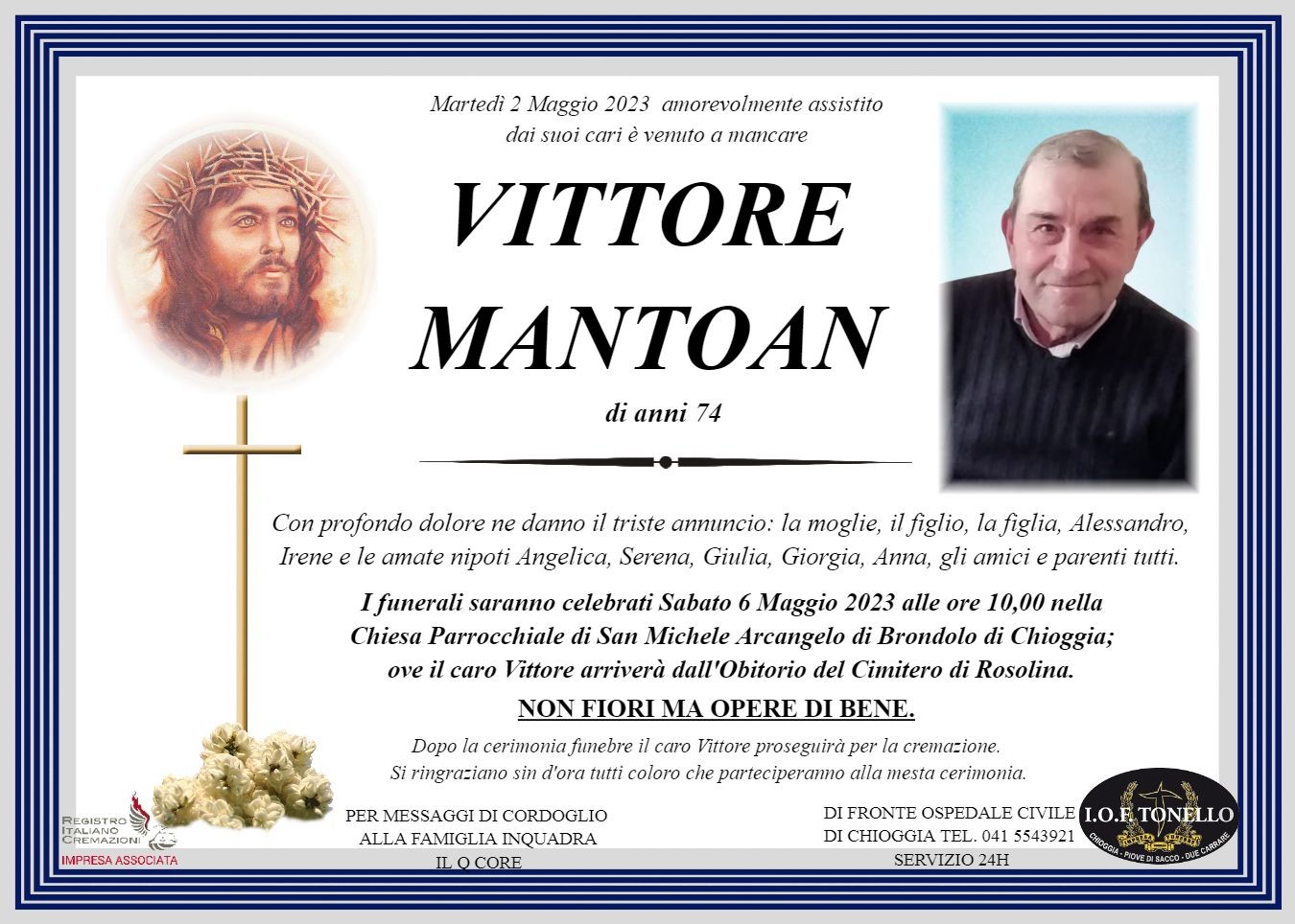 MANIFESTO VITTORE MANTOAN