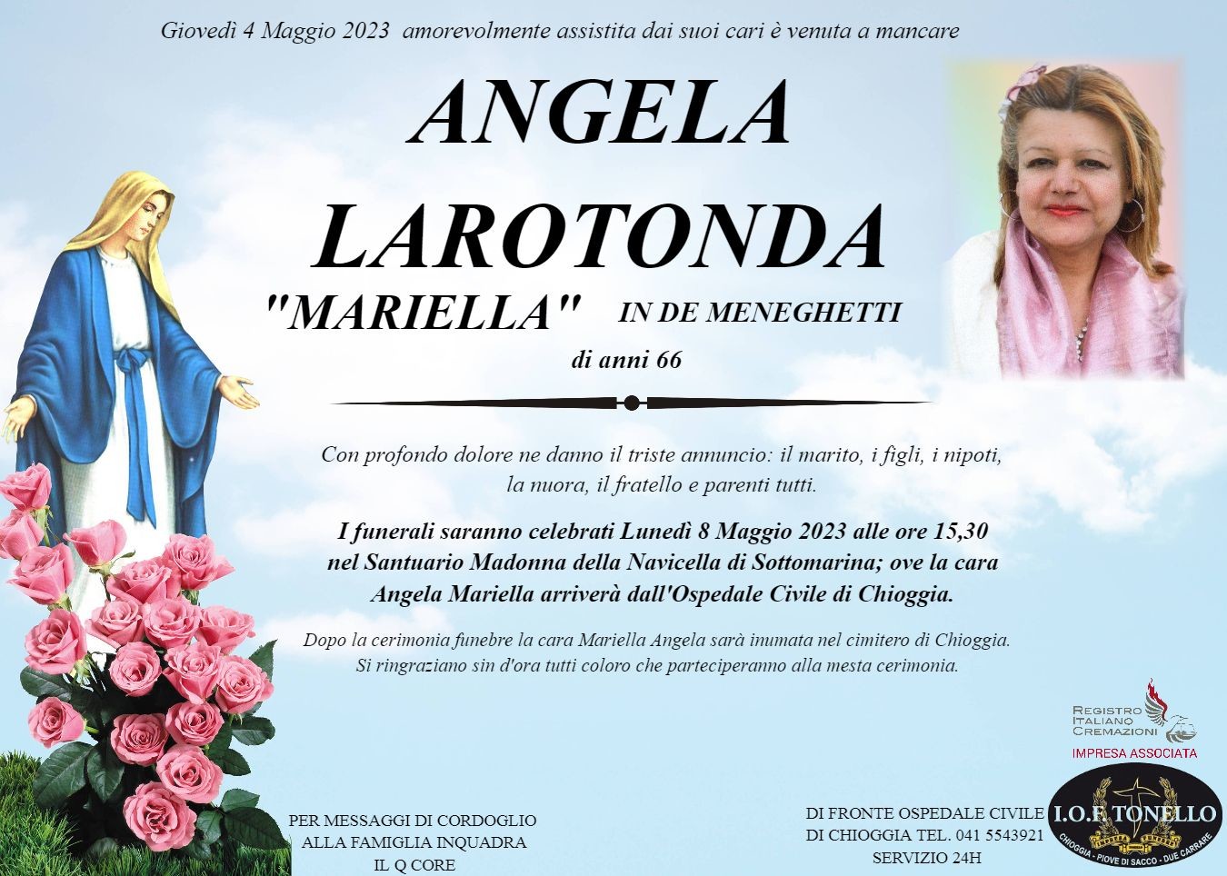 MANIFESTO ANGELA LAROTONDA
