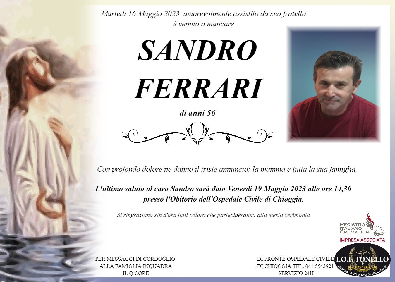MANIFESTO SANDRO FERRARI