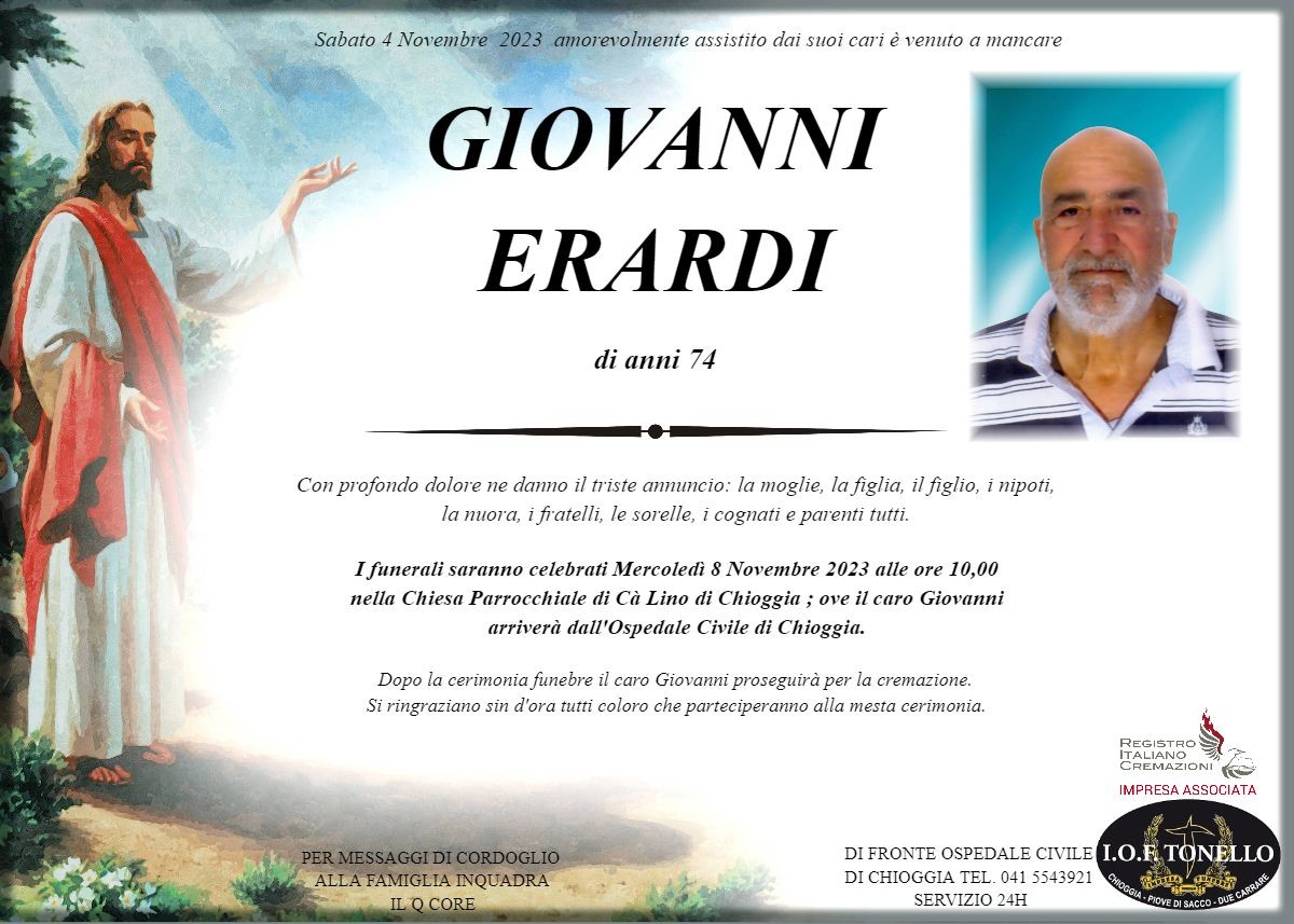 MANIFESTO GIOVANNI ERARDI
