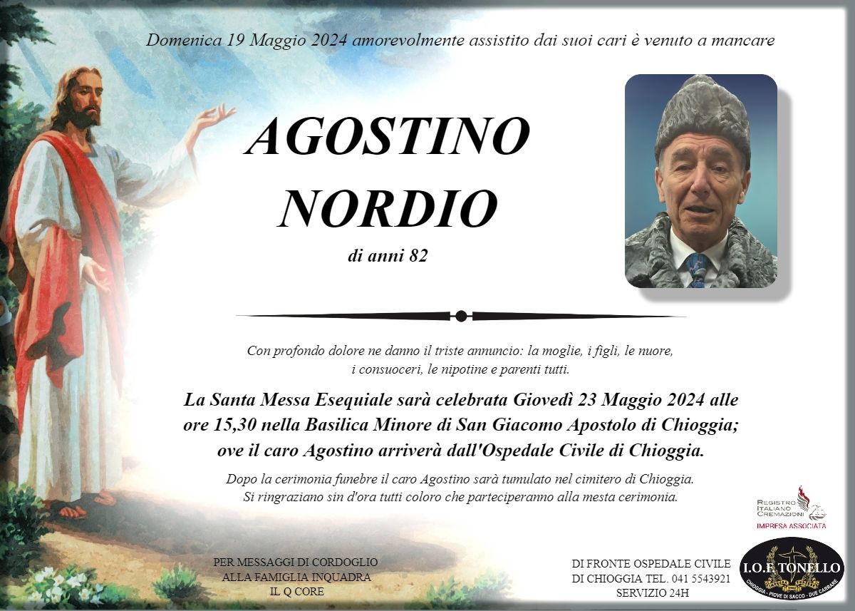 MANIFESTO AGOSTINO NORDIO