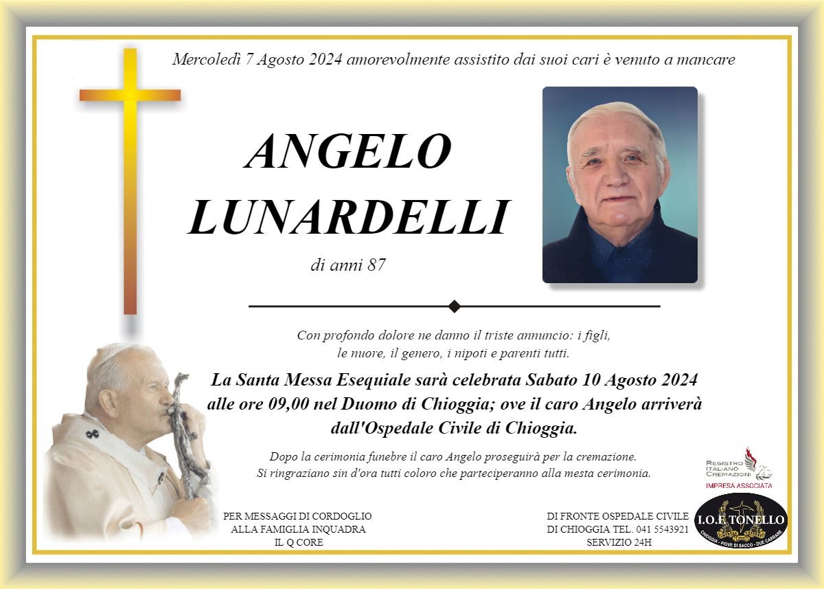 MANIFESTO ANGELO LUNARDELLI