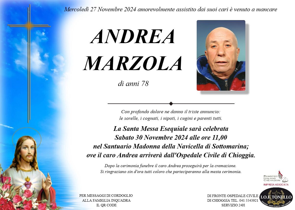 MANIFESTO ANDREA MARZOLA