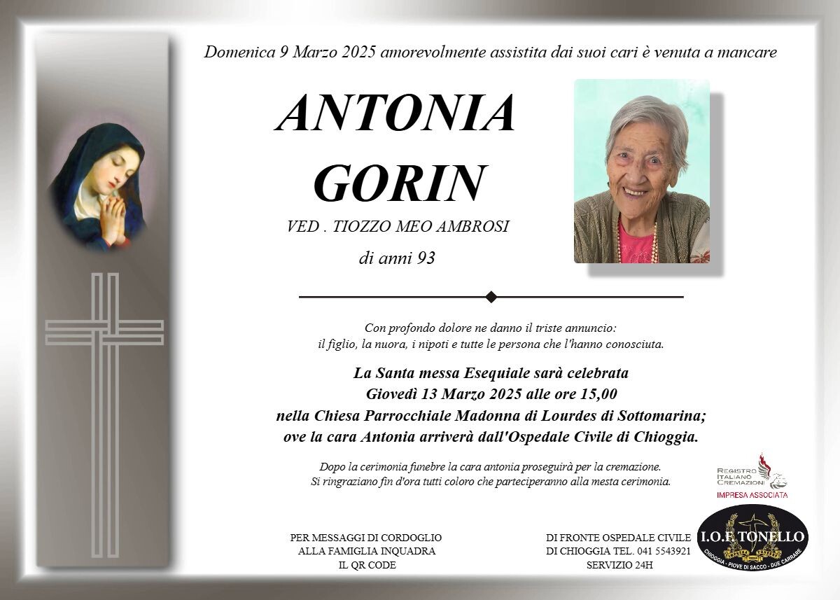 MANIFESTO ANTONIA GORIN
