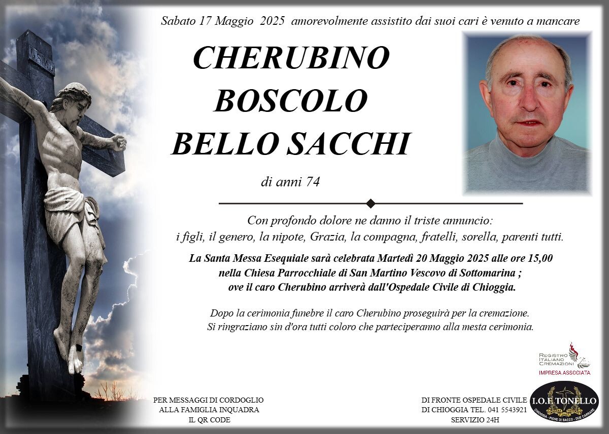 MANIFESTO CHERUBINO BOSCOLO BELLO SACCHI