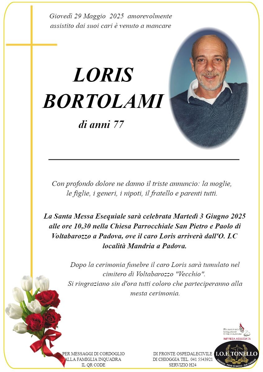 MANIFESTO LORIS BORTOLAMI