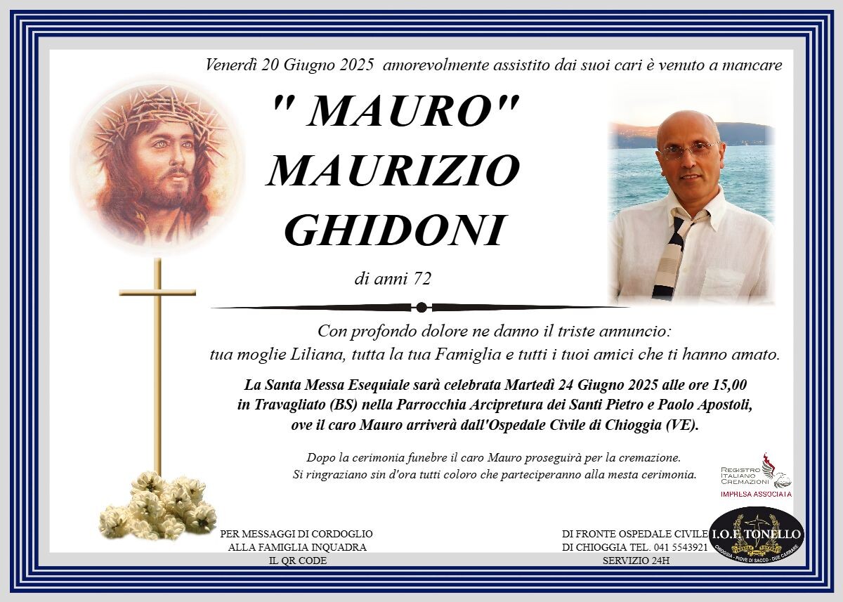MANIFESTO MAURIZIO GHIDONI