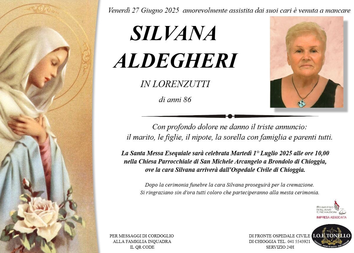 MANIFESTO SILVANA ALDEGHERI