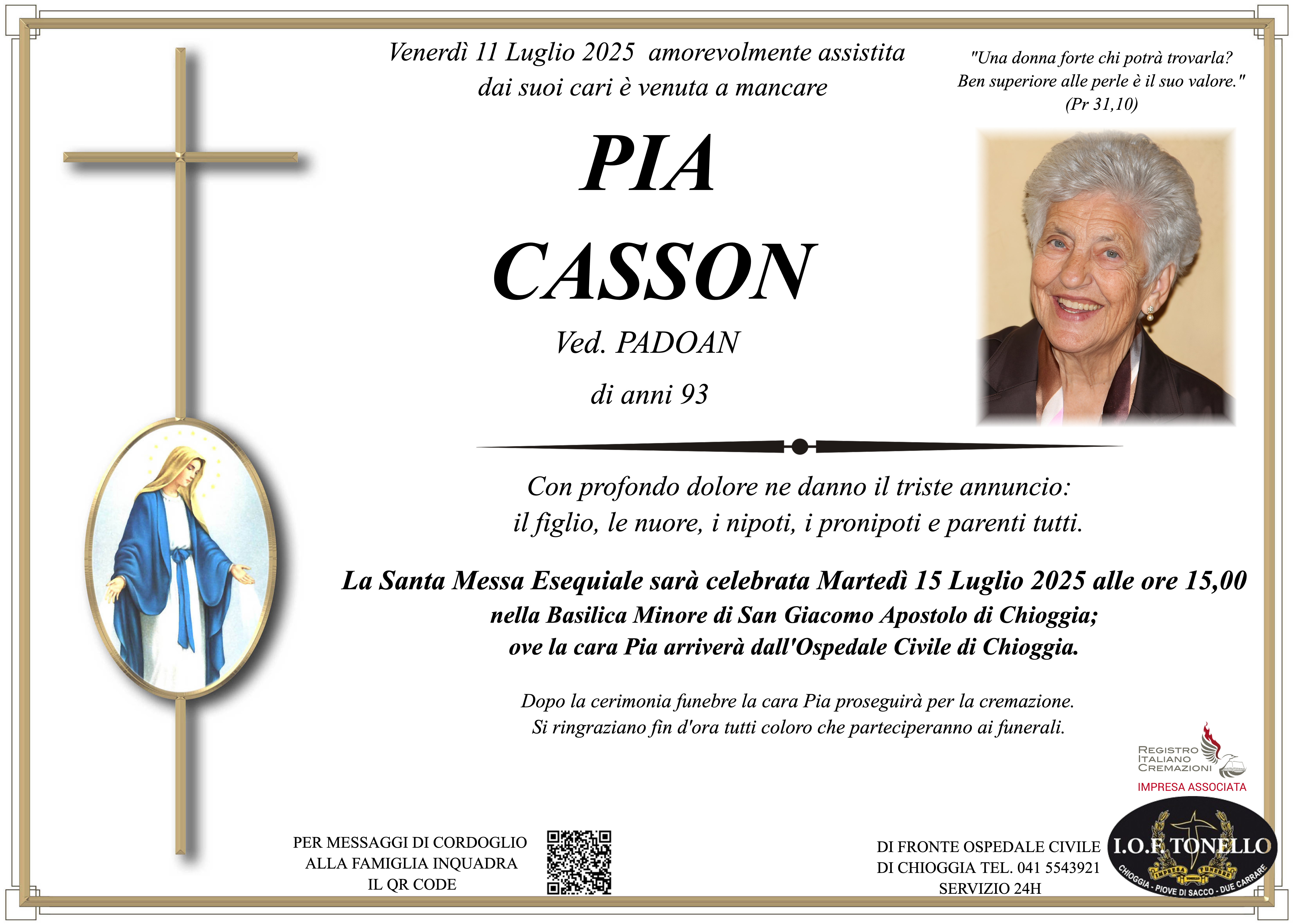 MANIFESTO PIA CASSON