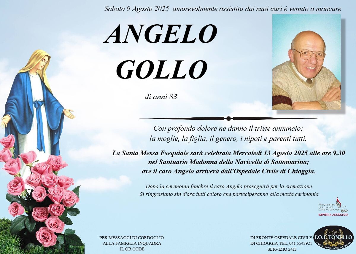 MANIFESTO ANGELO GOLLO