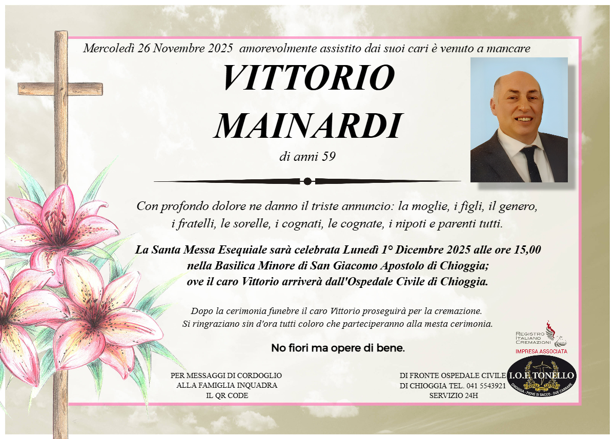 MANIFESTO VITTORIO MAINARDI