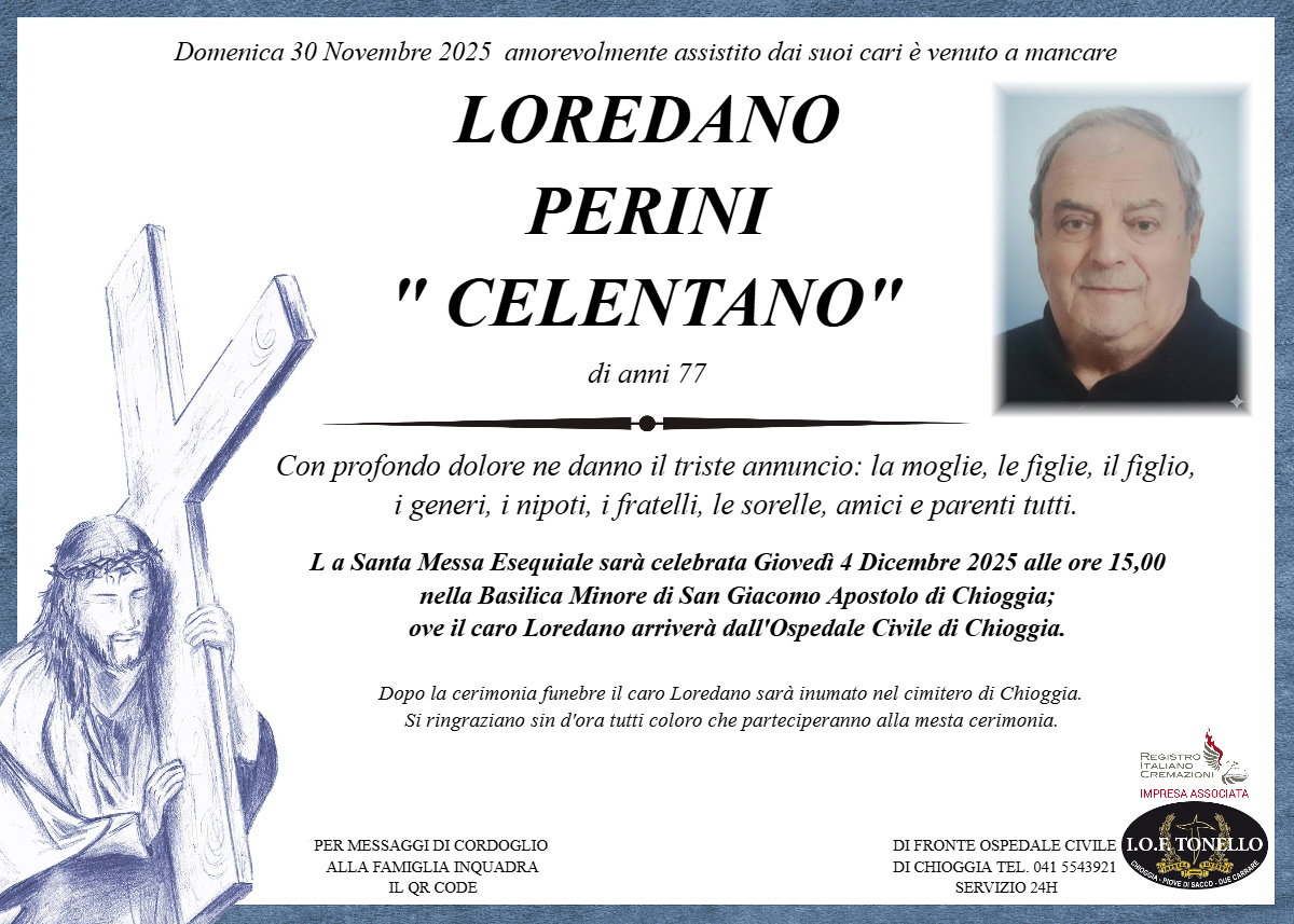 MANIFESTO LOREDANO PERINI