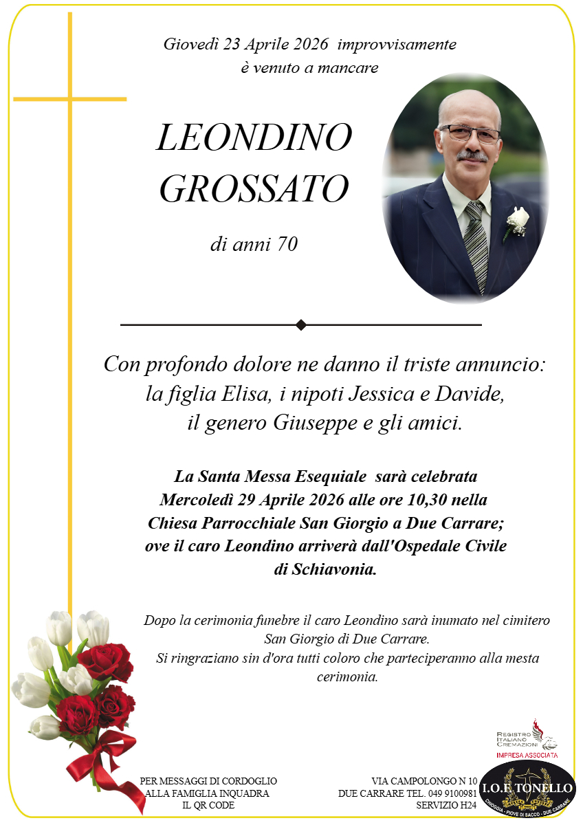 MANIFESTO LEONDINO GROSSATO