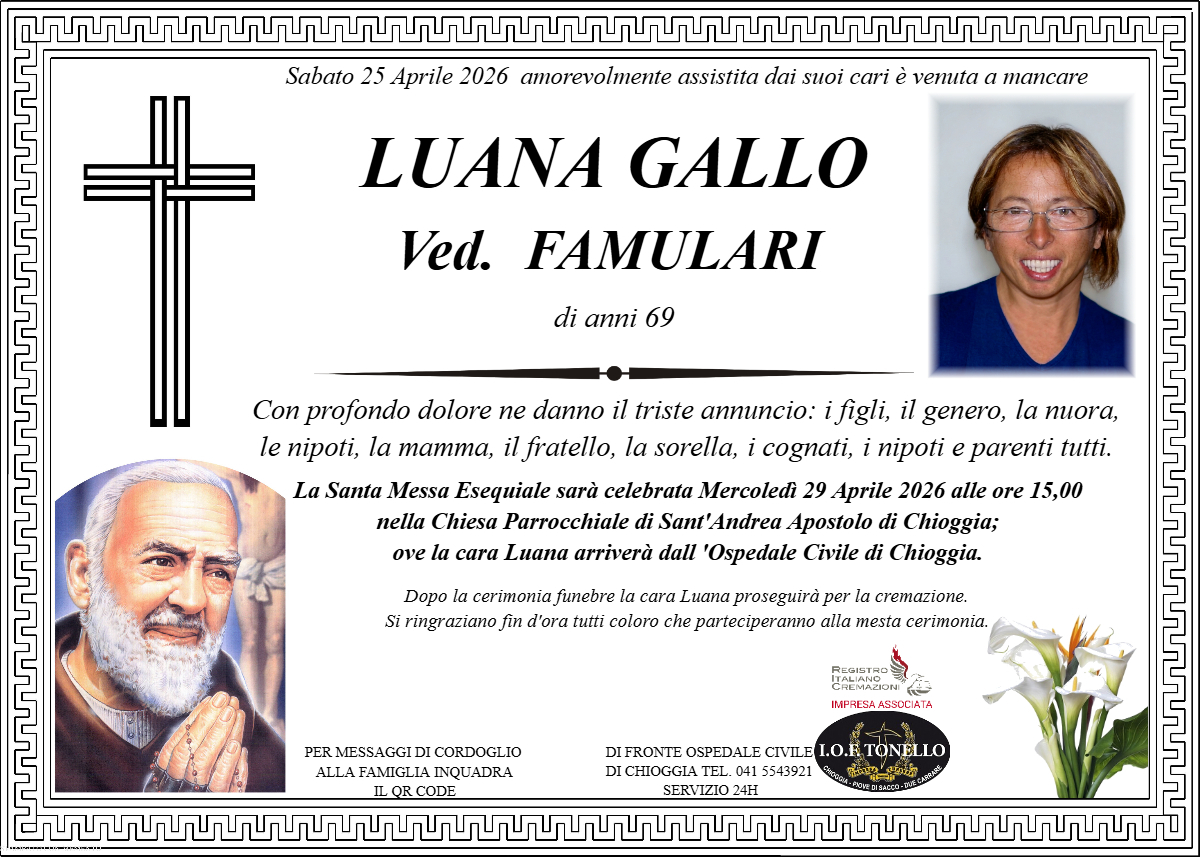 MANIFESTO LUANA GALLO