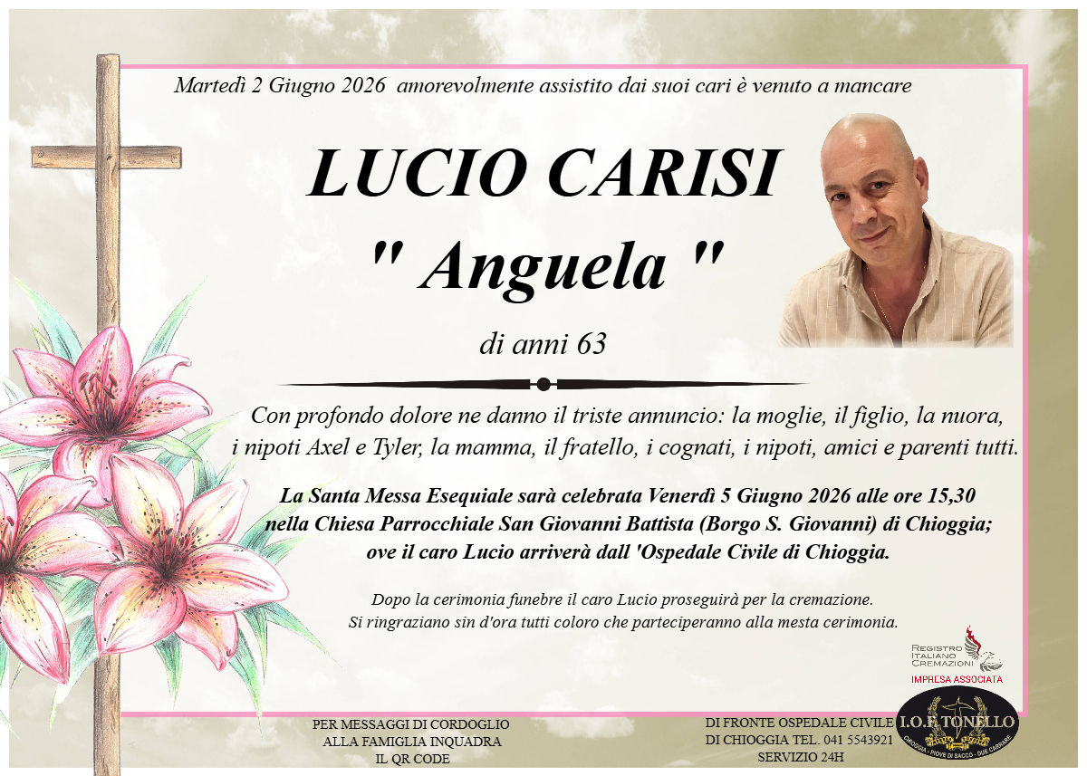 MANIFESTO LUCIO CARISI