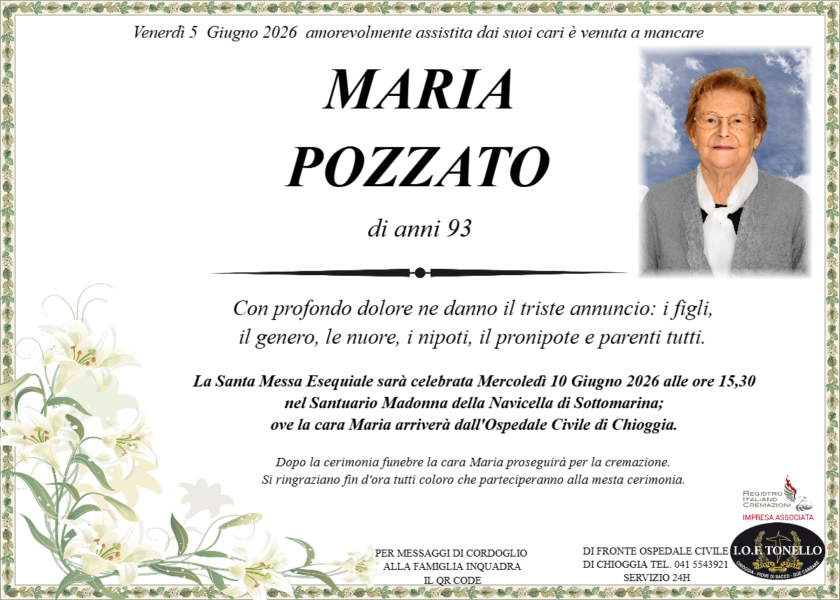 MANIFESTO MARIA POZZATO