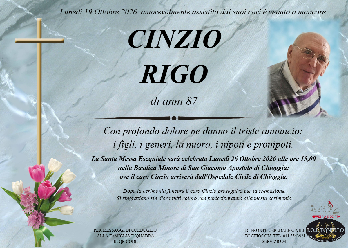 MANIFESTO CINZIO RIGO